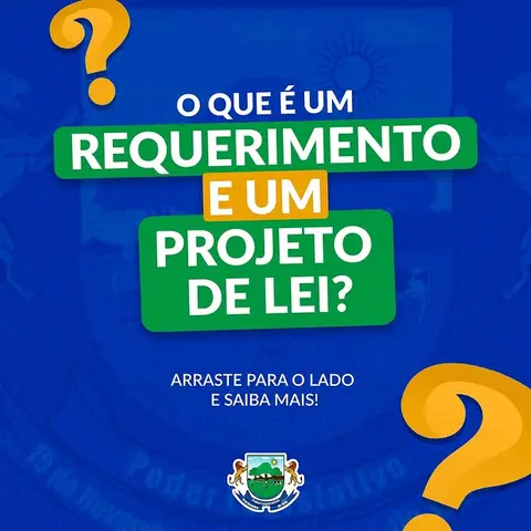 Você sabe qual a diferença entre Requerimento e Projeto de Lei?