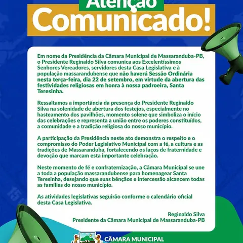 📢🏛️ COMUNICADO