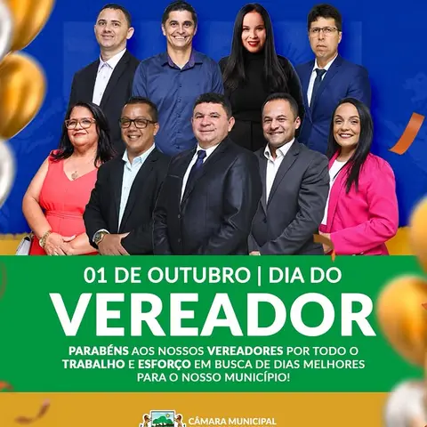 🏛️ 01 de Outubro – Dia do Vereador