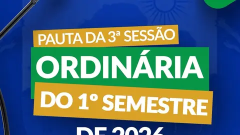 Câmara Municipal aprova requerimentos essenciais em 3ª Sessão de 2026