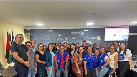 Câmara Municipal Sedia Reunião da Secretaria de Saúde com Agentes Comunitários para Fortalecer Ações no Município