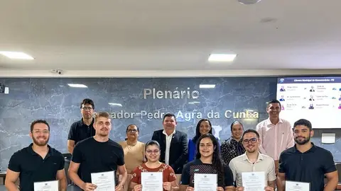 Novos concursados tomam posse na Câmara Municipal, fortalecendo o Legislativo