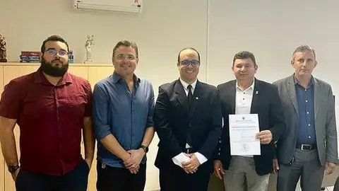 Presidente da Câmara de Massaranduba participa de audiência no MP e firma acordo para quitação de dívida com a CPCON