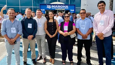 Vereadores fortalecem municipalismo paraibano em Marcha Nacional em Brasília