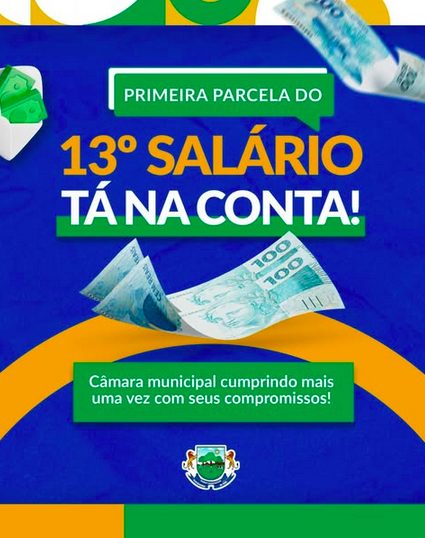 13º salário já está na conta!