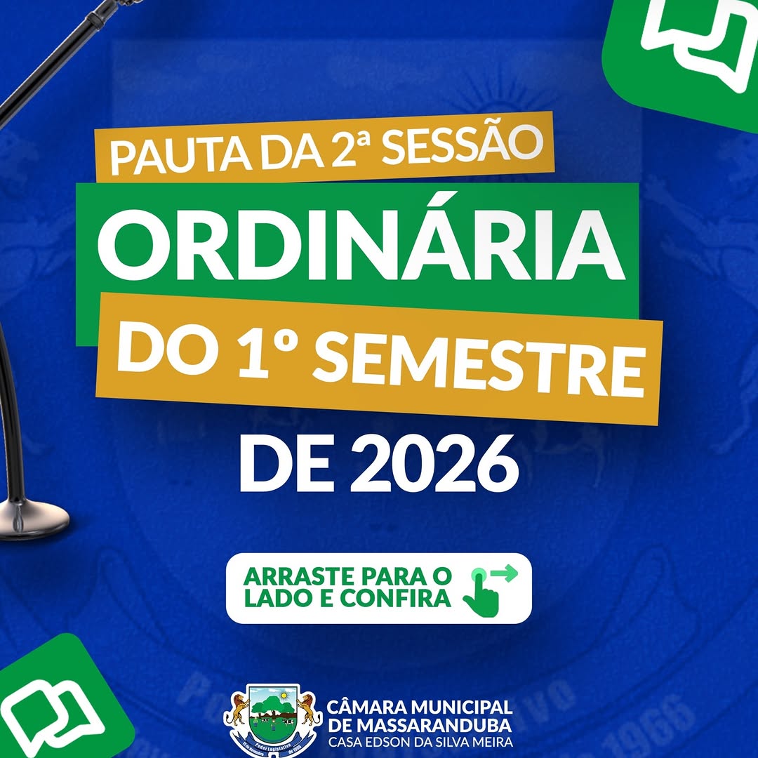 Câmara: 2ª Sessão Ordinária de 2026 aprova requerimentos cruciais