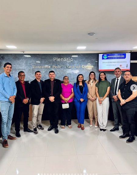 Câmara de Massaranduba realiza audiência pública da LDO 2026 com presença de autoridades e população