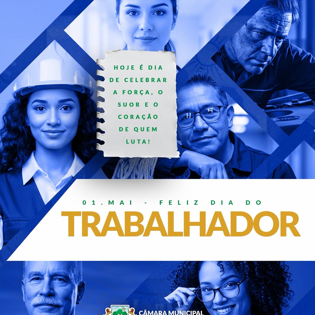 Câmara Municipal Homenageia Trabalhadores no Dia 1º de Maio