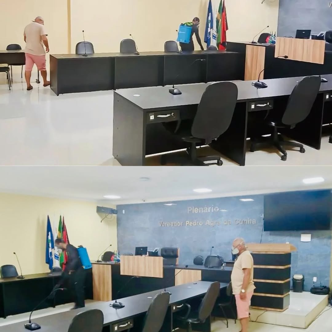 Câmara Municipal reforça saúde e higiene com primeira dedetização anual